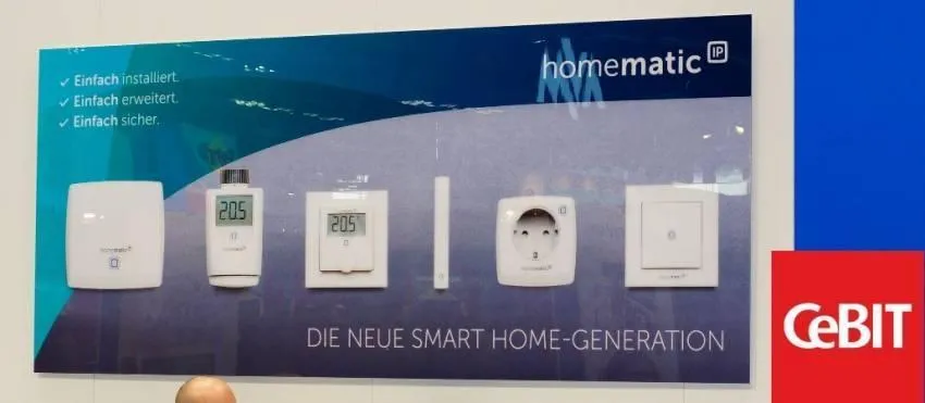 CeBIT 2015: HomeMatic zeigt neue Produktreihe Homematic IP