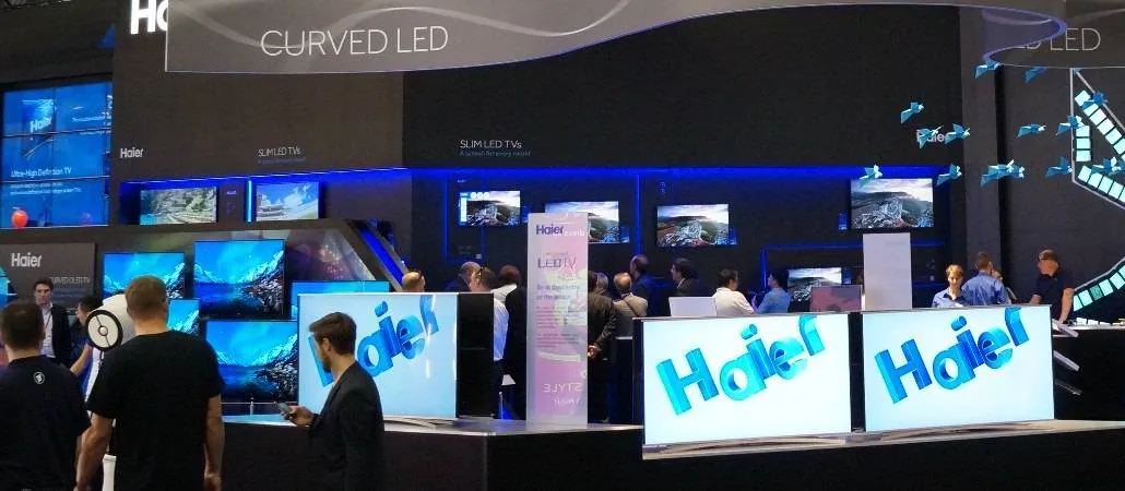 IFA 2014: Haier zeigt vernetzten Kühlschrank und Touchscreen-Waschmaschine