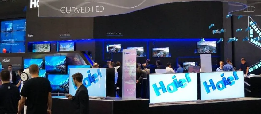 IFA 2014: Haier zeigt vernetzten Kühlschrank und Touchscreen-Waschmaschine