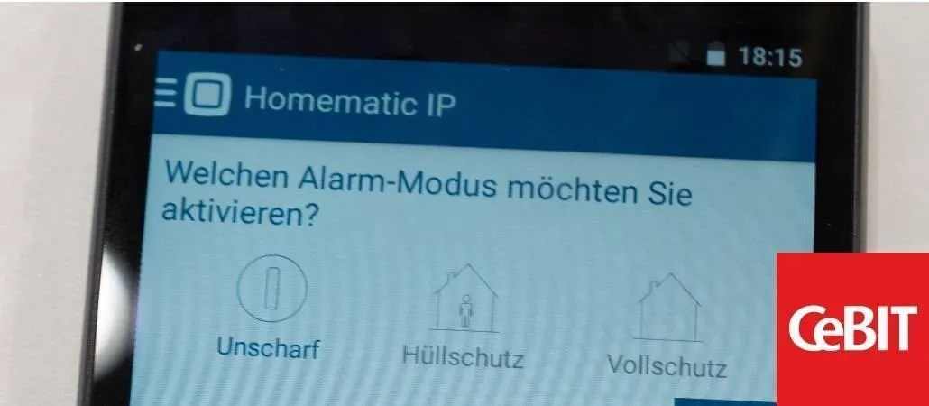 CeBIT 2016: Homematic IP sorgt für Sicherheit